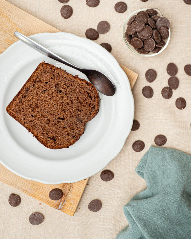 cake au chocolat, une part