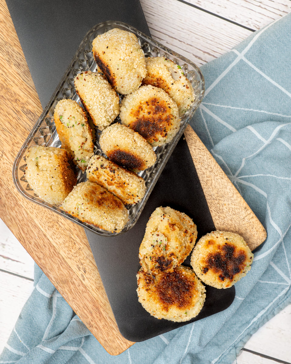 mini-croquettes de poisson, la douzaine