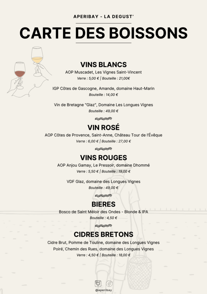 Menu page 2 aperibay
