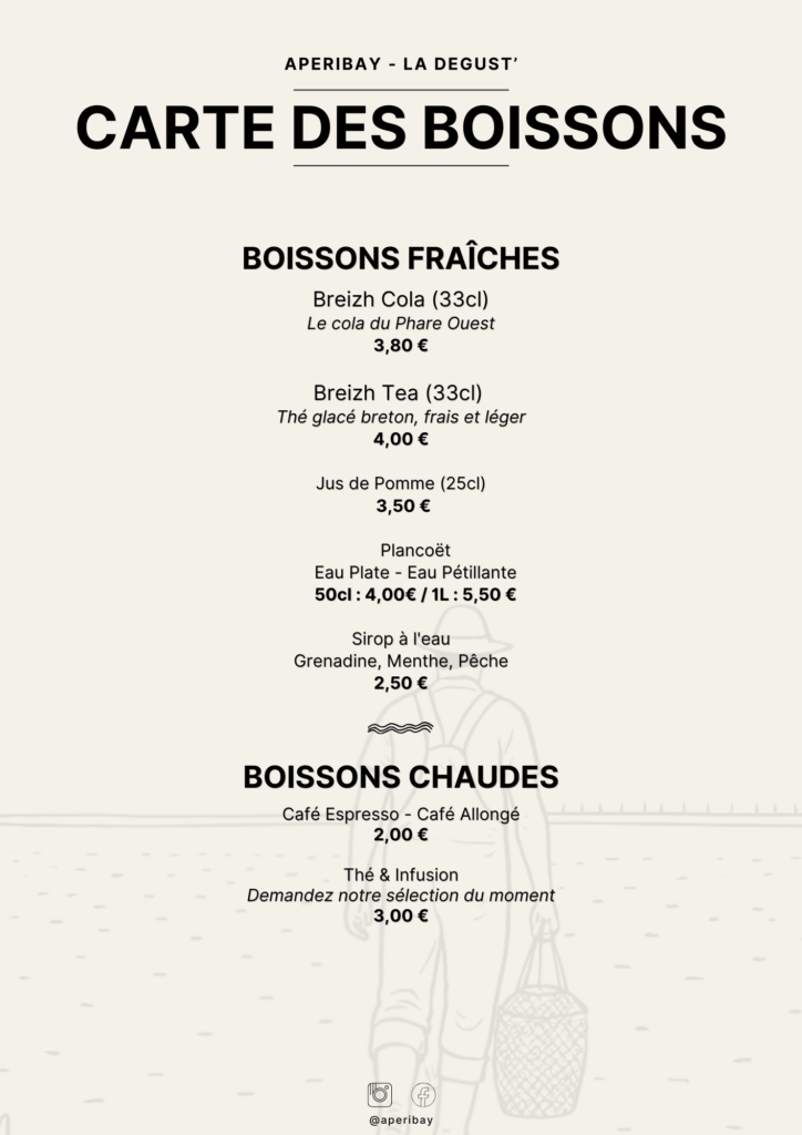 Menu page 1 aperibay